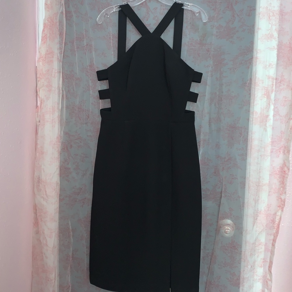 black dress
